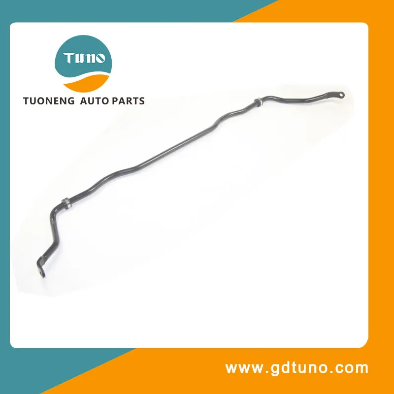 What does the automobile front stabilizer bar do?